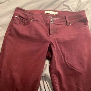 Torrid - Jegging - Burgundy